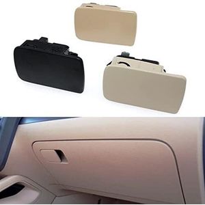 Automotive Buitendeurgreep Auto dashboardkastje slot grendel deksel openingshendel geen gat Voor Golf 6/oude Sagitar 1K1857077B(Light Beige Lock)