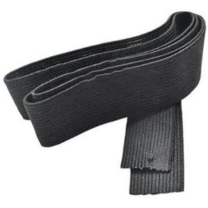 5Yards elastische band naaien kleding broek stretch riem kledingstuk DIY stof tailleband accessoires wit zwart 3,0 mm-50 mm-25 mm zwart