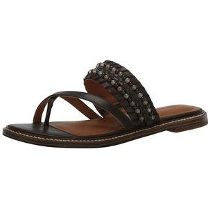 Lucky Brand Kaykey platte sandaal voor dames, Chocolade, 43 EU