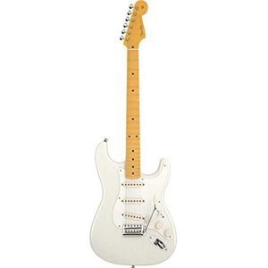 Fender 0117702801 Eric Johnson Stratocaster esdoorn Vingerbord Elektrische gitaar - Wit Blonde-P Full Size White Blonde