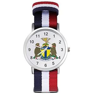 Coat Arms City Toronto Canada Automatisch Horloge voor Mannen Vrouwen Mode Quartz Horloge Armband Polshorloge voor Thuiskantoor