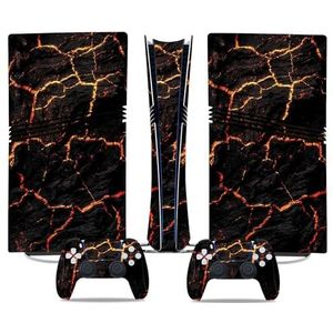 Voor PS5 PRO Skin Digital Edition Console En Controller Vinyl Cover Skins Wraps Krasbestendig, Compatibel Met Voor PS5 Digital Edition Pro 49306 Geen Schuimvorming Bubbelvrij