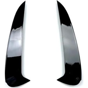 Auto Achterspoilers Voor Mercedes Voor Benz Voor E-Klasse Voor E Coupé 2-deurs Voor C238 W238 Achterbumperspoiler Zijkant Glanzend Zwart Carbonlook Auto Spoiler Vleugels(Glanzend zwart)
