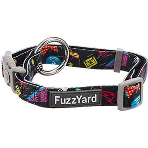 FuzzYard Bel Air Hond Kraag Veiligheidsslot Verstelbaar Comfortabel Kleine/Medium/Grote Honden, Medium: 32-50cm/ width 20mm