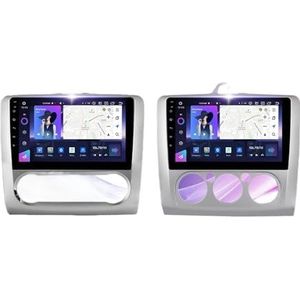 Autoradio met draadloze CarPlay-functie, compatibel met Ford Focus 2, 3 MK2 en MK3 (2004-2011), Android 13, navigatie, GPS, multimediaspeler en videospeler.(B NF1 1-32G)