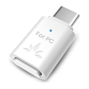 Avantree C81-PC - USB-C Bluetooth 5.3 adapter voor PC & Mac met lage latentie & aptX-adapter, audio-dongle-stick-zender