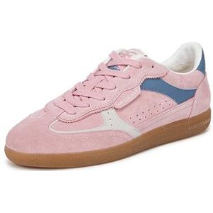 Sam Edelman Dames Kallen Sneaker, Lolita Roze/Flex Navy, 4 UK, Lolita Roze Flex Navy, 37 EU