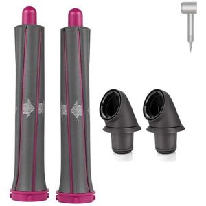 1 Paar 30mm/1.2 inch Lange Haar Krullende Vaten Bijlagen voor Dyson Airwrap Haar Styling Tools met 2 Upgraded Adapter, Converting Hair Styler in Föhn