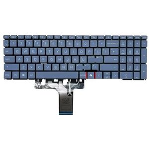 UK US Russisch Spaans toetsenbord met achtergrondverlichting voor HP 15-FC 15-FD 15Z-FC 15T-FD 15-FD0000 notebooktoetsenborden N32715-FL1 B31 N32714-071(UK light blue AI key)