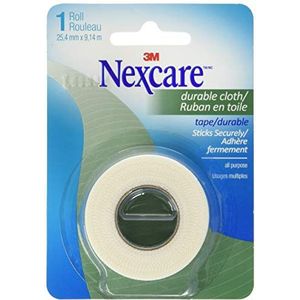 3M 79 Nexcare Duurzame stoffen EHBO-tape: 1 in. x 30 ft. (Wit)