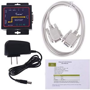 DB9 RJ45 naar RS232 Ethernet TCP/IP Seriële Server Module Ethernet Apparaat Communicatie Converter