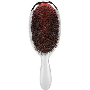 Ontwarrende borstel, stylingtool gladmakende luchtkussenborstel voor thuis (zilver)