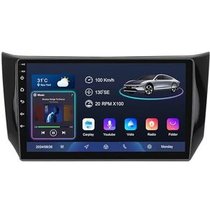 Android 14 10 Inch Touchscreen Autoradio 2 Din voor Nissan Sylphy 2012-2018 met CarPlay & Android Auto Stuurbediening GPS Navigatie AHD Backup Camera Bluetooth (YS50 (8+128G))