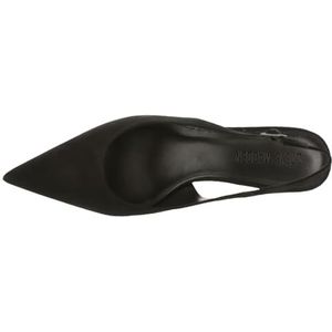 Steve Madden Robyn Pump voor dames, Zwarte Nubuck, 39 EU