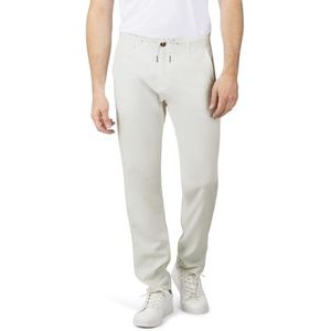 riverso RIVMarco Linnen broek voor heren, lang, regular fit, zomerbroek, vrijetijdsbroek, effen, wit, beige, olijf, blauw, zwart, S, M, L, XL, XXL, 3XL, 4XL, 5XL, wit, M