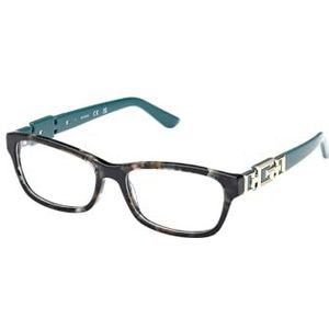 Guess - Zwarte Rechthoekige Optische Monturen - Acetaat - Dames