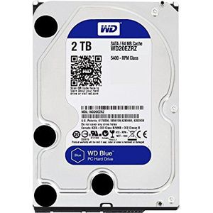 WD Blue 2TB interne harde schijf (8,9 cm (3,5 inch)), SATA 6 Gb/s BULK WD20EZRZ