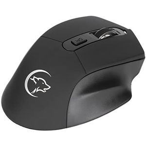 Gamingmuis, draadloze muis Drie DPI instelbare intelligente energiebesparing voor kantoor voor thuis(zwart)