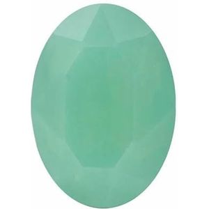 Ovale strass steentjes Piontback Nail Art strass steentjes K9 glas strass steentjes op kleding kristal kralen-Pacific Opal-8x10mm 20 stuks