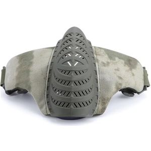 Tactisch Halfmasker, voor Airsoftbescherming Tactisch Gamen Cs-Gamen en Halloween Cosplay(FG)