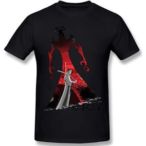 Samurai Jack Cool Creative Casual T Shirt Samurai Jack Tee Shirt 100% Cotton O Neck T-Shirts Size L