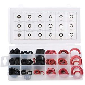 Sanitair Pakking Wasmachine Rubberen Ring Sanitair Afdichting Pakking Rubberen Wasmachine Assortiment Set Tap Afdichting Wasmachine met Opbergdoos