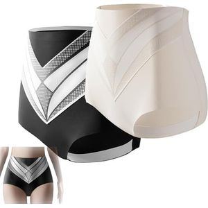 CEAeis Titanium Fiber Toermalijn Shaping Shorts, Titanium Fiber Shaping Shorts, Buikcontrole Ondergoed Voor Vrouwen