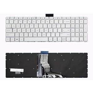 Russisch laptoptoetsenbord voor HP 15-BS 15-BW 15S-FQ 15S-DY 17-BS 15-DY 15-BP AK AR 250 255 G6 TPN-C129 925008-001 PK132043A00 RU(US White Backlig)