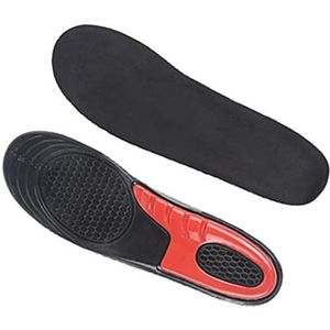 2 paar boogondersteuningsinlegzolen, schokdemping demping vermoeidheid Relief schoenzolen voor mannen en vrouwen sneakers (zwart)
