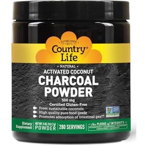 Country Life Charcoal Powder (500mg) 0.5 oz