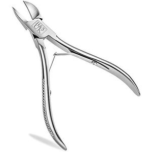 H&S Roestvrijstalen teennagelknipper - nageltangen - ingroeiende teennagelknipper - tang voor ingroeiende teennagels - zware dikke teennagels knippen