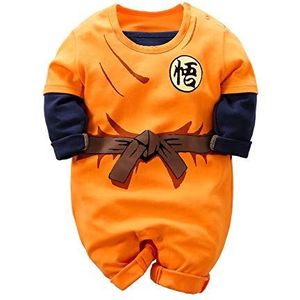 IURNXB Pasgeboren Jumpsuits Baby Mooie Lange Mouw Cartoon Romper Babykleertjes