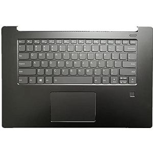 Laptop omhulsel rond toetsenbord & Toetsenbord & Touchpad Voor For Lenovo ideapad 530S-15IKB Color Zwart Verenigde Staten Lay-out