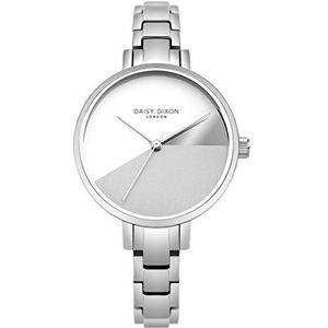 Daisy Dixon Womens Analoog Klassiek Quartz Horloge met RVS Band DD065SM