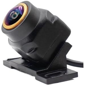 Nachtzicht Waterdicht Universeel 180 Graden Gouden Lens AHD CVBS 1080P Voertuig Achteruitrijcamera Auto Reverse Zwart Fisheye-lens Omgekeerde Camera Achteruitrijcamera Met