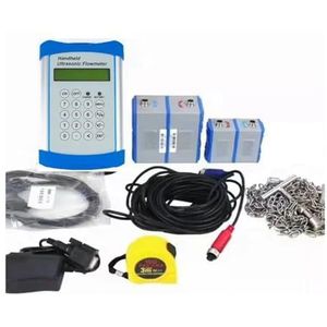 TUF-3000L Draagbare ultrasone flowmeter DN15-DN6000 Water Olie Diesel Flowmeter Vloeistofsnelheidstester Ingebouwde batterij(Host TM-1 TL-1)