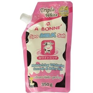 A Bonne Spa Milk Salt Hydrateert Whitens en verzacht de huid 350g