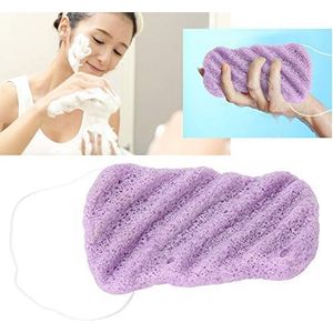 Badsponzen - Konjac Douche Spons body scrubber Persoonlijke verzorging Reinigt voorzichtig voor zachtere meer stralende huid (03 #Lavendel Paars)