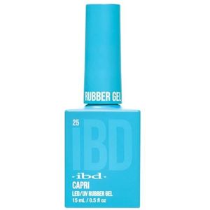 IBD Capri Rubber Gel – 15 ml – Made in USA – premium nagellak voor duurzame manicure en gladde nagels – led/uv-lak