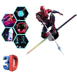 Hologram-waaier 3D Holografische Projectie Fan LED Licht Kralen Blote Oog Holografische Fan WiFi Projector For1080P Real Time Live Stream voor zakelijke winkelborden, bar, evenement, tentoonstelling(C