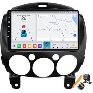 Y400s,YLOXFW Android 15.0 Autostereo Vervanging voor Ma-zda 2 2007-2014 Radio GPS Sat Navi 9'' Cartablet Multimedia Video Player FM BT Ontvanger met 4G WiFi Android Auto Carplay