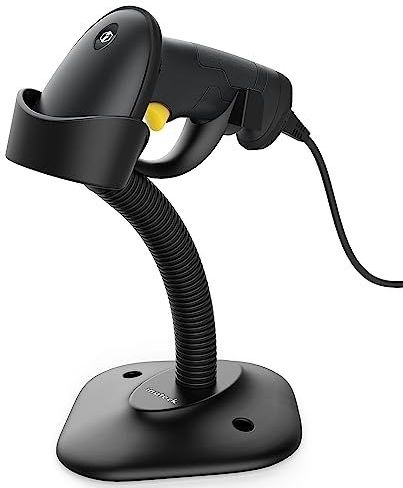 Inateck - BCST-33 - Barcodescanner - USB - Inclusief Standaard