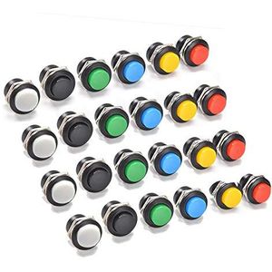 CHULKJFX GM8 Black Mamba Mouse microschakelaar, levensduur 80 miljoen, 3-polige knop, zwarte stip, compatibel met reserveonderdelen