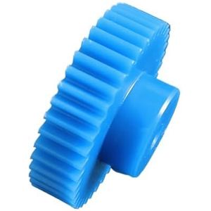 Plastic motor tandwiel, Blauw kunststof tandwiel met rechte tanden, 1M, boring 8 mm, 15-40T, stuurbeslag(24 Teeth)