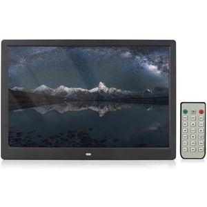 15,4 Inch 1280 * 800 Resolutie LED Digitale Fotolijst Fotoalbum 1080P HD-video Afspelen Met Afstandsbediening Multifunctioneel