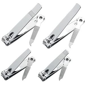 Xiuyong - QLL - Professionele Nagelknipper Set - Roestvrijstaal - 4-delige