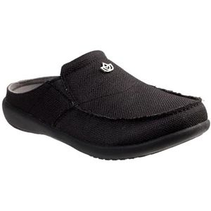 Spenco Siesta Prana Mule voor dames, Zwart, 7 UK Wide