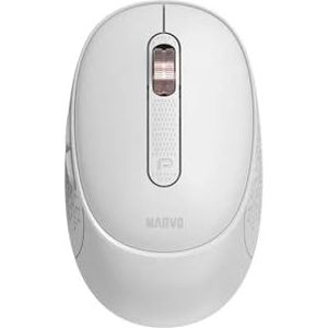 MARVO WM111SW Draadloze Muis - Wit - Draadloze Technologie - 1600 DPI