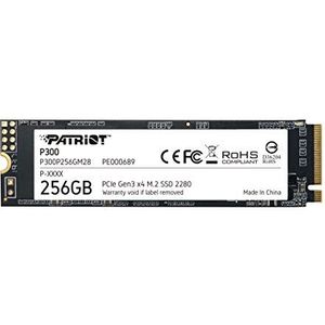 Patriot - P200 - SSD - 256 GB - M.2 PCIe Gen3 x 4 - NVMe 1.3