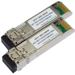 AKDDNZX 5 paar transceiver met enkele vezel WDM SFP 10G SFP 80Km 1270/1330nm met LC DDM connector